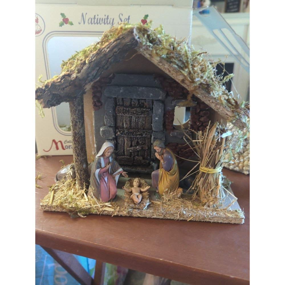 Collezione Moranduzzo Nativity Set Baby Jesus Made in Italy by Argenplast